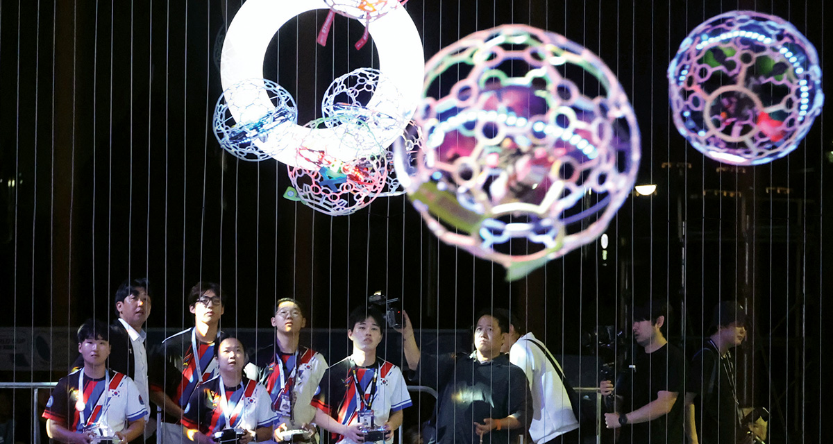 기술이 여는 세계 스포츠로 도시가 들썩이다