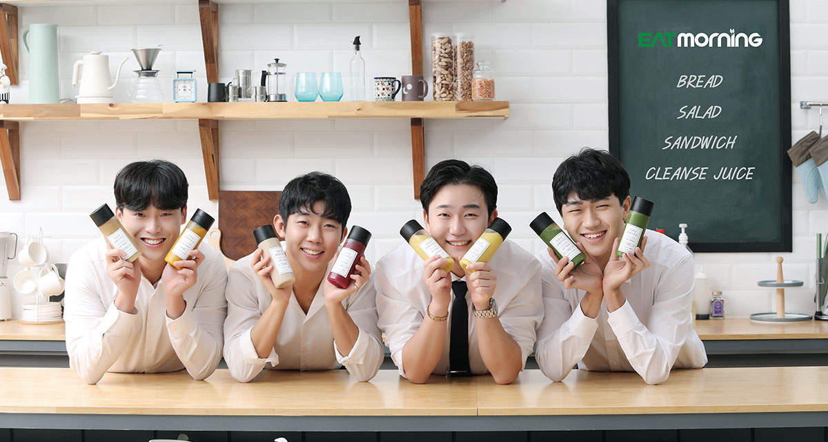 건강한 샐러드로 신선한 아침을 배달합니다 썸네일이미지